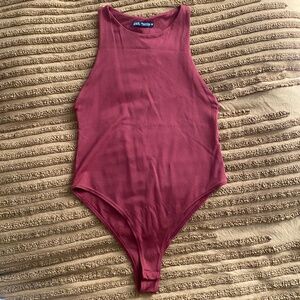 Zara rust colored bodysuit